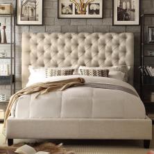 Lilyana Tufted Upholstered Low Profile Standard Bed