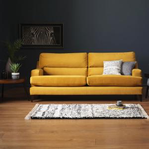 Romilly 4 Seater Fabric Sofa