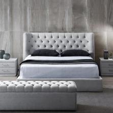 Corinthia Upholstered Storage Queen Bed and King Size Bed