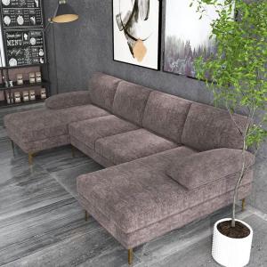 Wide Symmetrical Stationary Sofa & Chaise