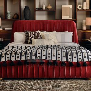 Victoria Channel Tufted Bed Frame