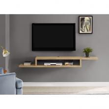 Martin Furniture 72 in. Asymmetrical Wall Mounted TV Shelf
